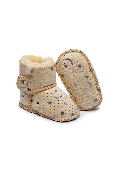 Superbaby Ivory boots with silver stars - Season