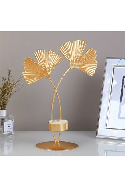 BGA metal yaprak mumluk şamdan ev dekorasyon metal mumluk