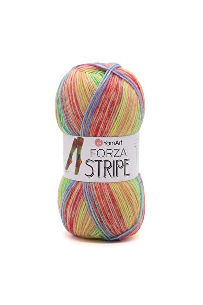 Yarnart Forza Stripe 100gr 420mt El Örgü Ipliği
