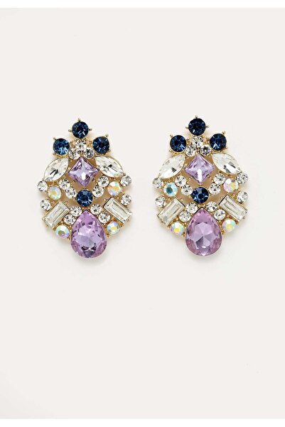 Avant-Garde Paris Cercei cu candelabru din cristal violet