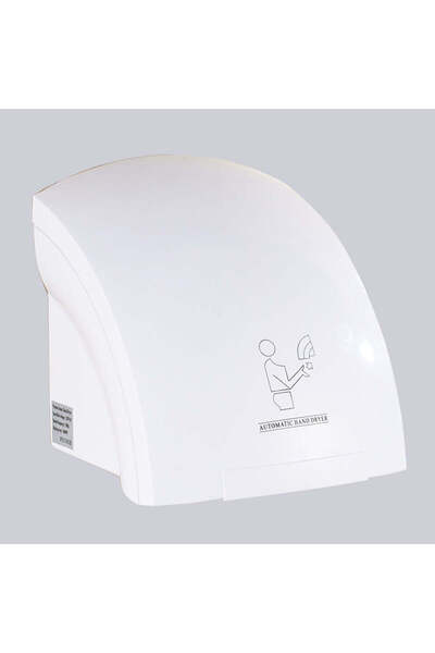ALC-Shop Sensor Hand Dryer, 1800W, White, Abs