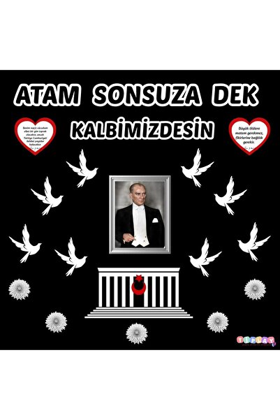 Ti Play 10 KASIM OKUL PANO SÜSÜ