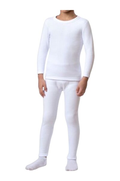 AL ASEEL GAME الاصيل طقم بجامة شتوية فرو أبيض : شبابي