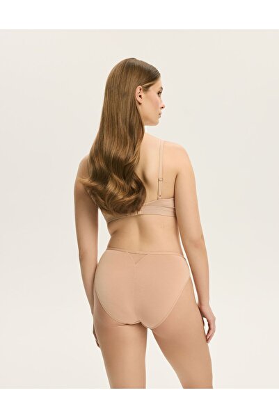 ESOTIQ Women's High Waist Panties Classic Briefs with Mesh Details | Blissy