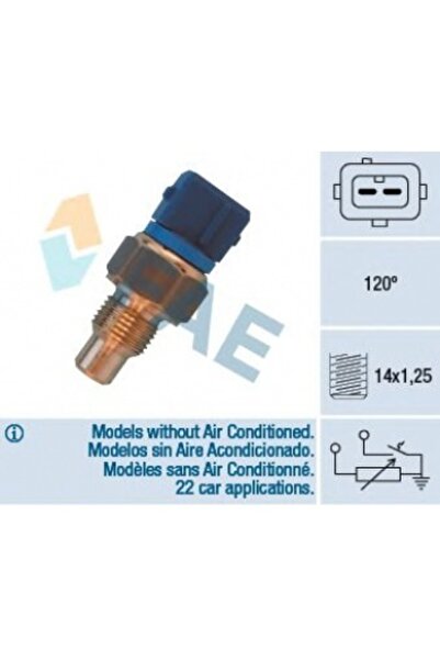 FAE Psa Hararet Musuru Partner Berlingo Dw8 Mavı 2 Fisli 118 °c - 34460