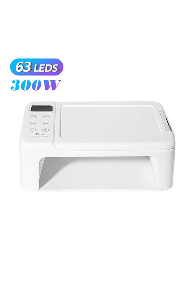 Choice6 مصباح LED فوق بنفسجي بقوة 480 واط، مزود بقابس أمريكي Z22، لتجفيف الأظ...