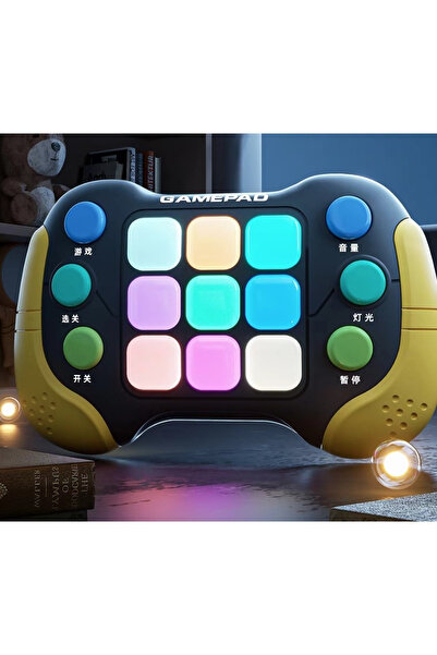 Flippy Jucarie Interactiva Flippy, Tip Consola Pop It, 6 butoane functionale, 5 Moduri de Joc, 600 Niveluri