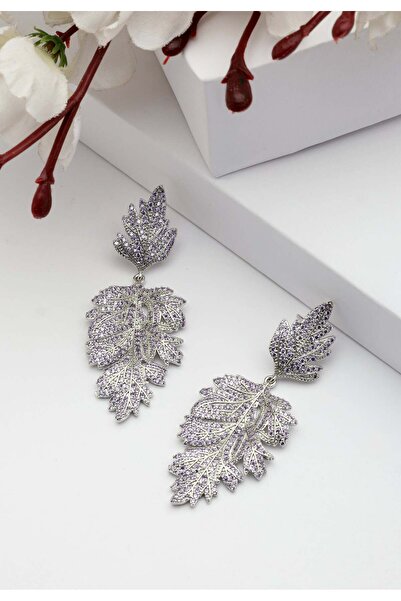 Avant-Garde Paris Cercei cu pandantiv în formă de frunză Diva