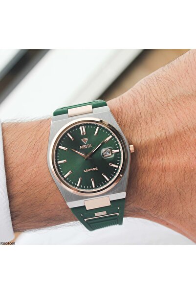 Fiesta Fs601060 Silicone Strap Men's Wristwatch