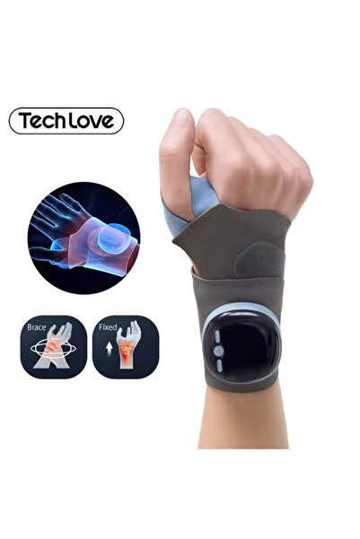 StartONTeam Гривна за магнитна терапия и електрически масаж, поддръжка на кит...