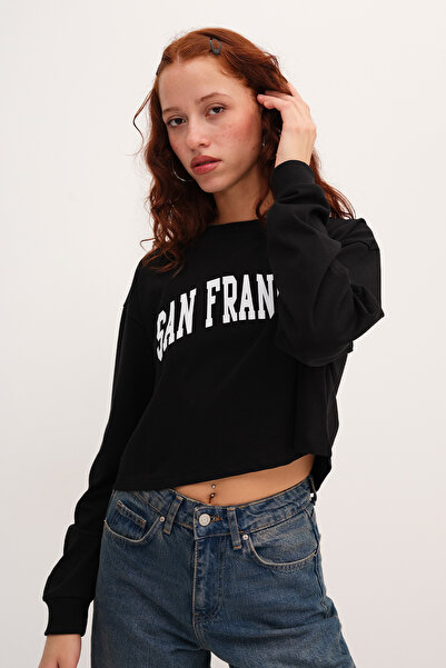 Addax SAN FRANCISCO Печатана суитшърт S10527