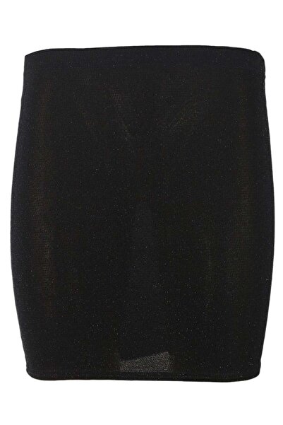 Fashionkilla Fustă Sandra Neagră - 36, Negru, 95% poliester, 5% elastan