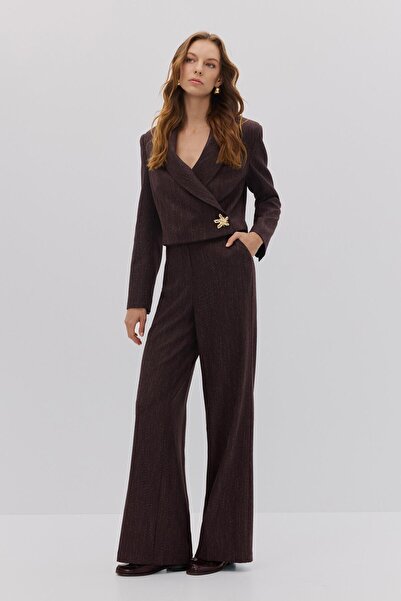 Shn KRUVAZE CROP CEKET PANTOLON TAKIM