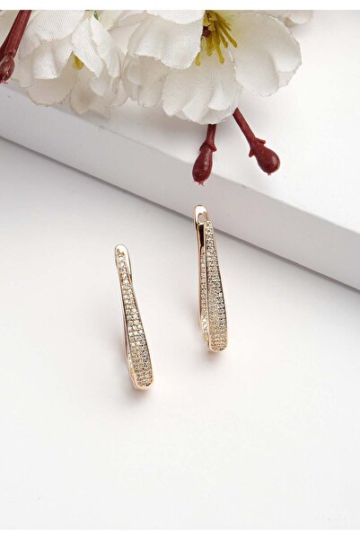 Avant-Garde Paris Cercei cu zirconiu în formă de U din colecția Diva