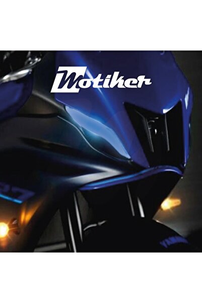 Motiker Yamaha YZF-R7 Far Sticker Far Folyo Renkli Açık Mavi