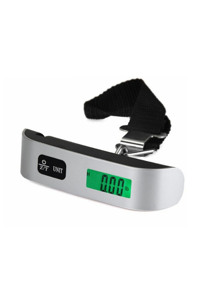 Flippy Cantar Digital de Mana Curea, Flippy, Cantar Portabil, Cantarire Bagaje, Capacitate 50 kg, Functie d