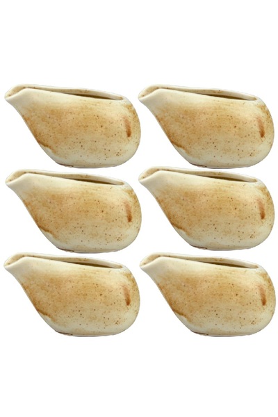 Culinaro Set 6 sosiere portelan SAHARA 60ml