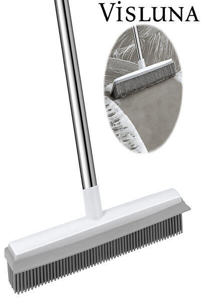 VİSLUNA فرشاة مطاطية متعددة الأغراض للحمام والسجاد وتنظيف الأرضيات