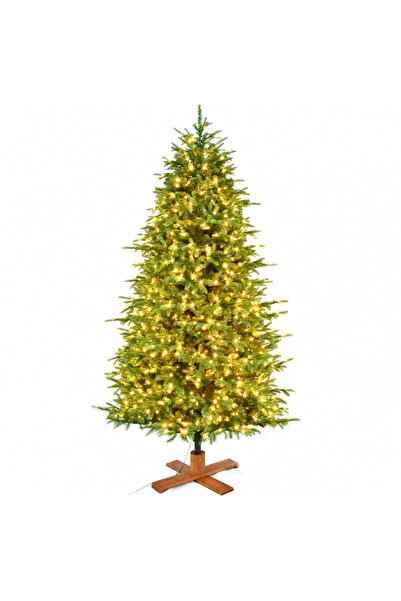 BraziPremium By OLLMA Brad de Crăciun artificial premium Helsinki cu lumini ș...