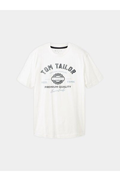 Tom Tailor Ανδρικό T-Shirt 1037735 Λευκό