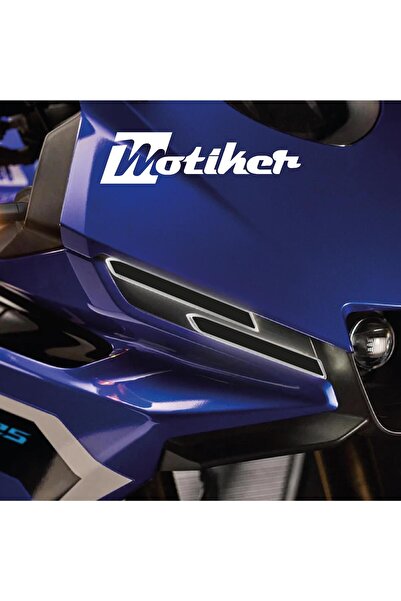 Motiker Yamaha YZF-R25 Far Sticker Far Folyo Renkli Siyah Karartma