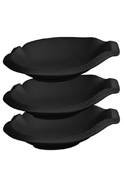 Culinaro Set 3 Farfurii adanci din portelan BLACK NEST, 27cm