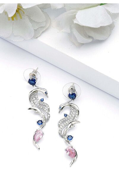 Avant-Garde Paris Cercei curbați cu pasăre