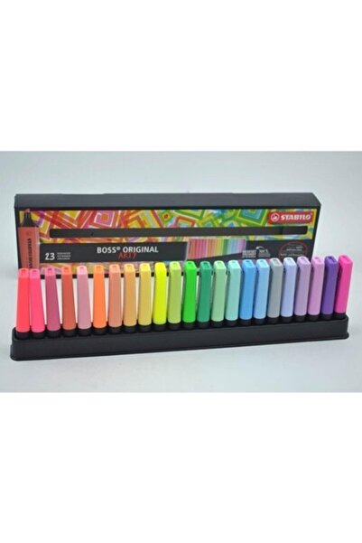 Stabilo Boss Original 7023-01-5-20 Arty 23'lü Set Fosforlu Kalem