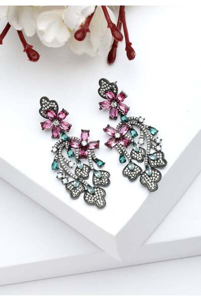 Avant-Garde Paris Cercei cu pandantiv floral Diva