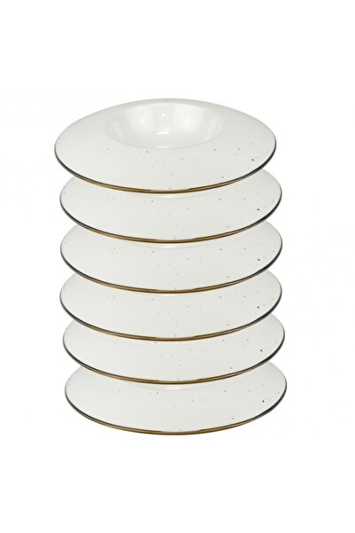 Culinaro Set 6 farfurii Gourmet portelan ARIZONA GLISS 23cm, 250ml