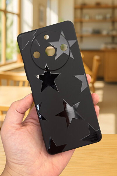 Vip Case REALME 11 Pro Uyumlu STAR Silikon Darbe Emici Klasik Korumalı Rubber...