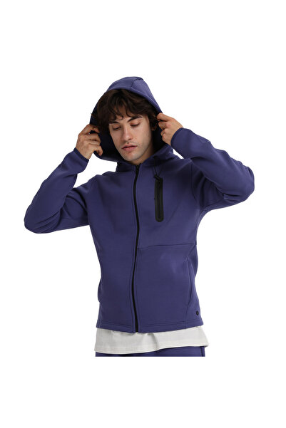 Sportive Arvada Erkek Mavi Günlük Stil Eşofman Üstü 25KE1007-MVI