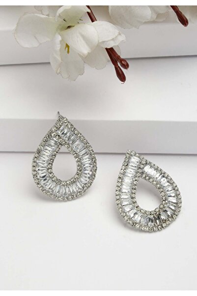 Avant-Garde Paris Cercei cu șuruburi din sterling, în formă de picătură de ploaie, din colecția Diva