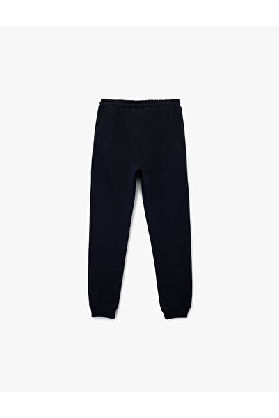 Koton Beli lastikli Baskı Detaylı Cepli Jogger Eşofman Altı