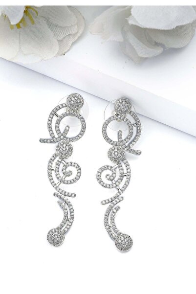 Avant-Garde Paris Cercei eleganti cu pandantive spiralate