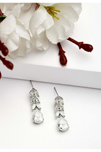 Avant-Garde Paris Cercei cu pandantiv din colecția Diva, cu frunze