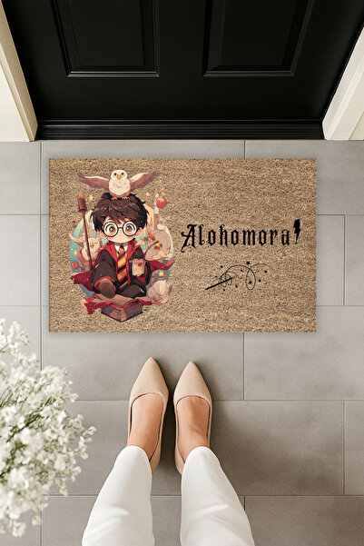 Dormot سجادة أمام الباب بطباعة رقمية حديثة بطابع هاري بوتر