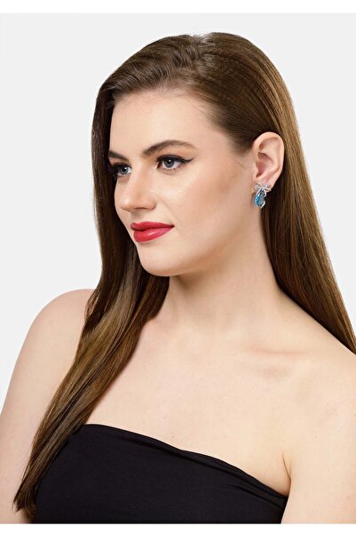 Avant-Garde Paris Cercei pandantivi albastru deschis fermecători