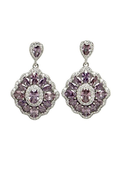 Avant-Garde Paris Diva Collection Cubic Zirconia Statement Earrings