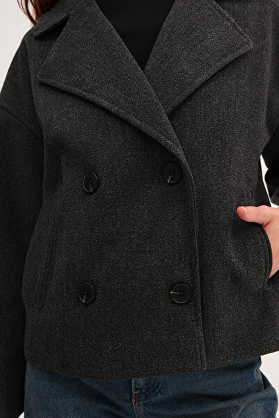 Addax Κοντό μπουφάν με κουμπιά C2517