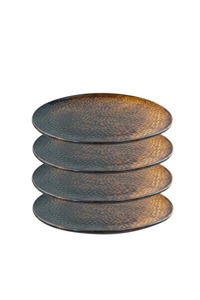 Culinaro Set of 4 porcelain plates RUSTIK 28cm