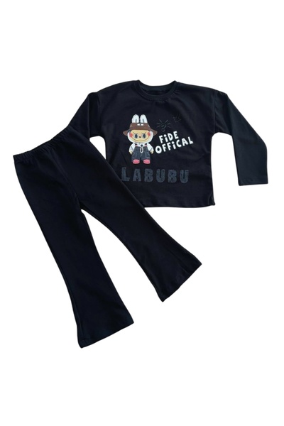 india Çocuk ispanyol paça alt üst takım