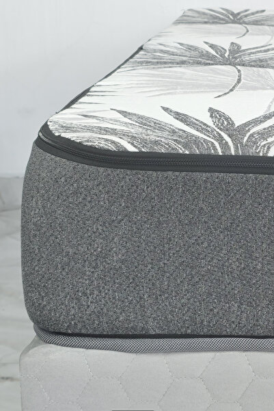 VELMONT Begonvil Yatak Çift Taraflı Sünger 21 cm | Sert HR35 & Yumuşak Kuş Tüyü Katmanlı