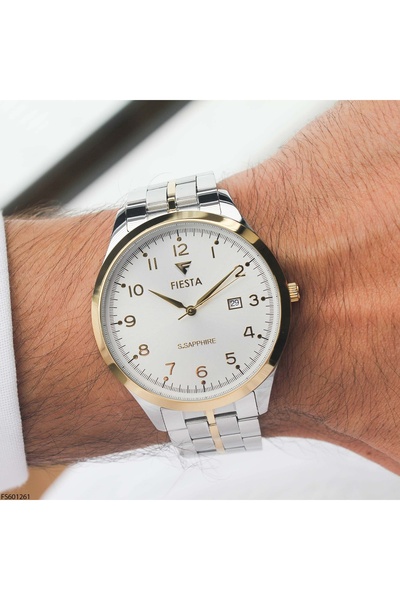 Fiesta Fs601261 Steel Band Men's Wristwatch