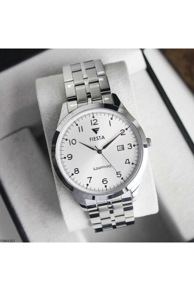 Fiesta Fs601257 Men's Steel Band Wrist Watch