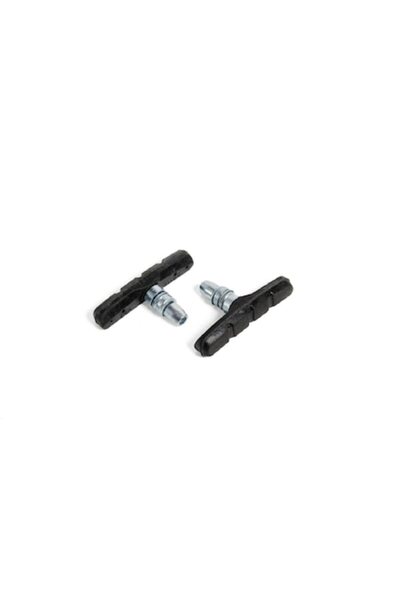 Bibilel Set 2 saboti frana bicicleta V-Brake 70 mm, compatibili cu Shimano, N...