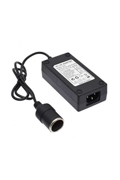 SOHO Alimentator auto cu mufa pentru bricheta si conector DC 12V / 24W / 5A, Negru