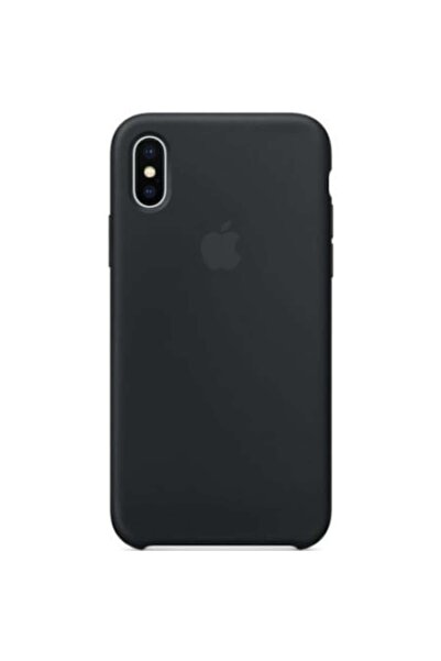 SOHO Το λογότυπο της Apple pentru iPhone XS, πυρίτιο, Negru