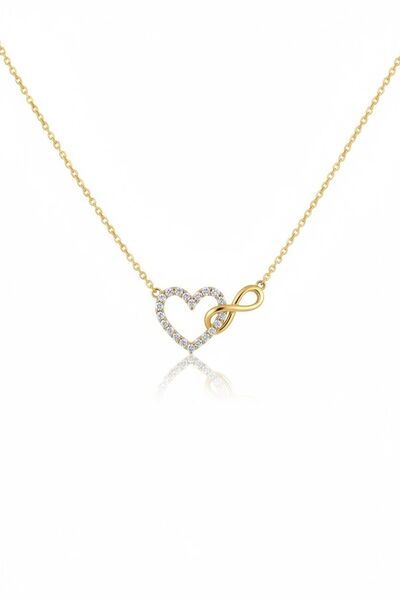 Çgk Çiğdem Gürel Kuyumculuk Kalp Sonsuzluk Altın Kolye