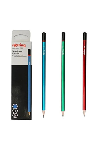 Rotring Mercanlı Pencil 1 Each Green, Blue, Red 2090065